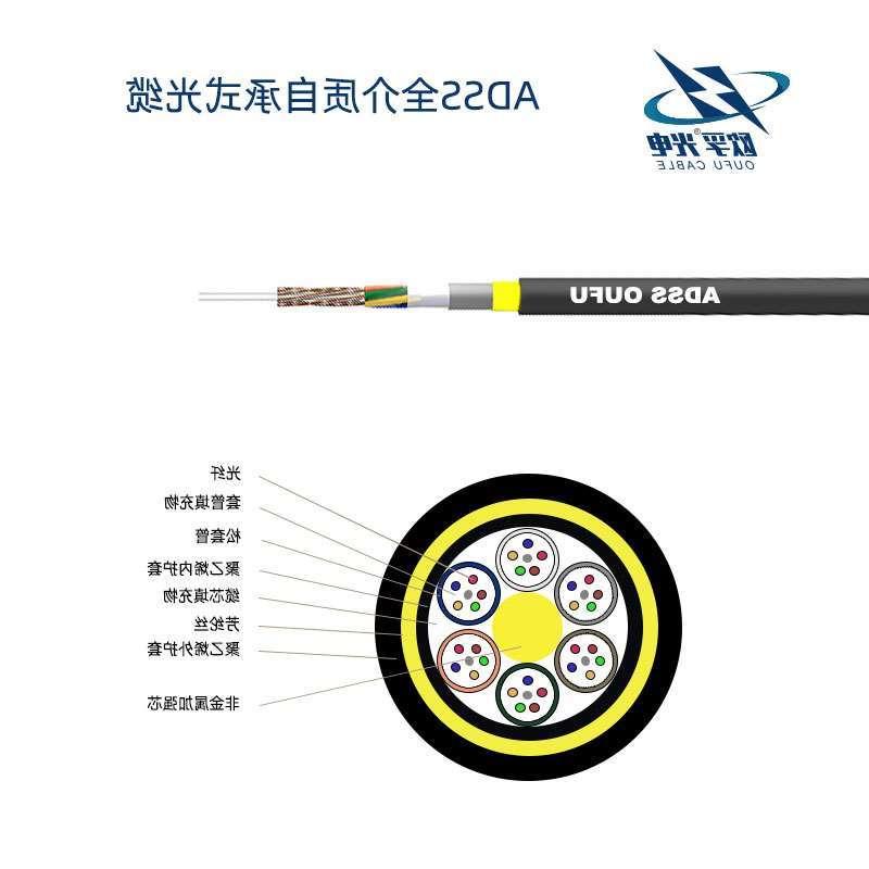 江津区双护套层绞式ADSS光缆